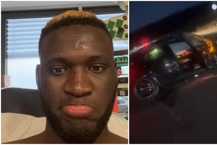 Nigeria's Victor Boniface was involved in an accident.