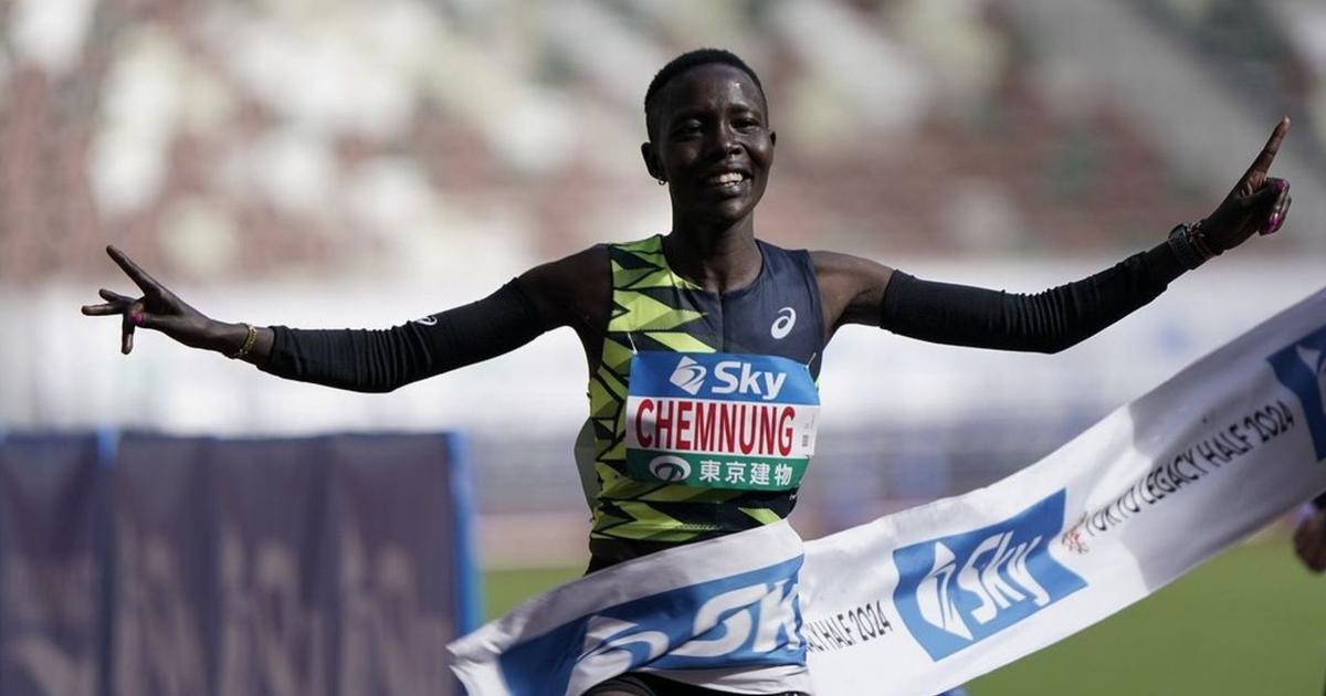 Loice Chemnung smashes course record at Tokyo Legacy Half Marathon ...