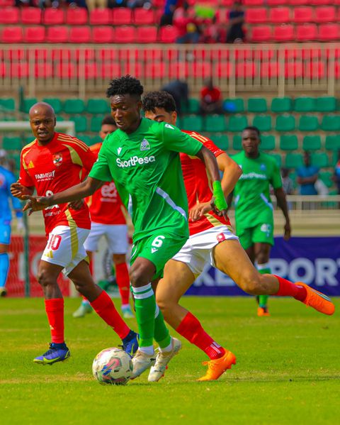 Gor Mahia  midfielder Enock Morrison.