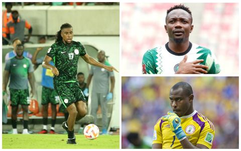 Alex Iwobi, Ahmed Musa, and the top 10 most capped Super Eagles players of all-time