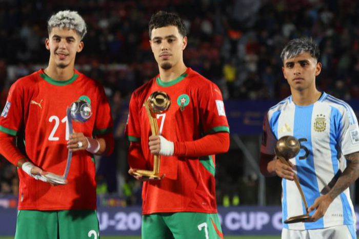 Morocco™s player Othmane Maamma is pictured during the final match of the U-20 World Cup against Argentina || Image credit: Imago