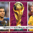 France v Australia betting tips and odds