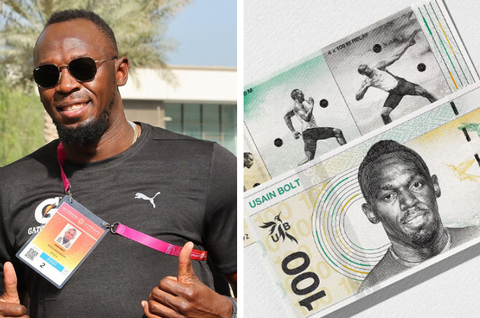 Usain Bolt: World's fastest man in history gets value notes in his name