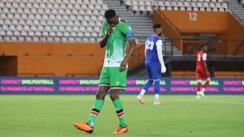 Michael Olunga shuts his critics as he inspires Harambee Stars to five-goal rout of Seychelles