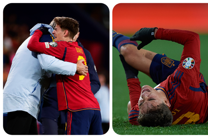 Barcelona midfielder Gavi injured his ACL