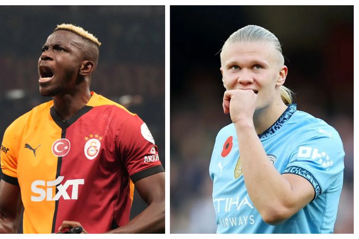 Galatasaray manager settles Osimhen vs Haaland debate
