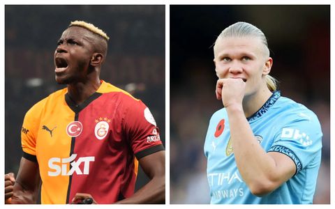 ‘I would say he is the best’ - Galatasaray manager settles Osimhen vs Haaland best striker debate