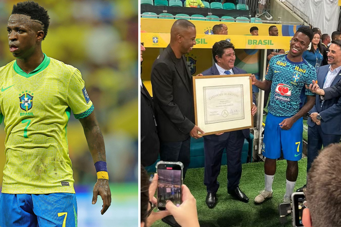 Vinicius Jr: DNA test reveals Real Madrid star is African as Brazilian presented with certificate of Cameroonian roots