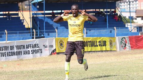 Ryan Ogam: Tusker forward sets sights on FKF Premier League golden boot