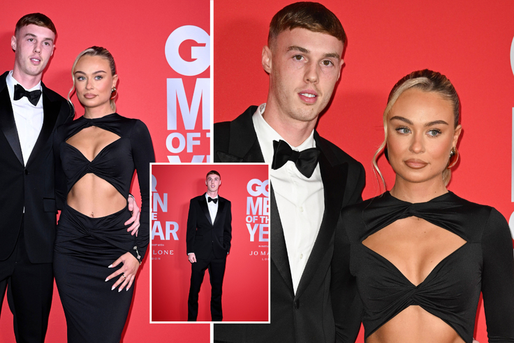 Cole Palmer and his stunning girlfriend Connie Grace steal spotlight at GQ Men of the Year Awards