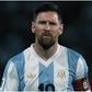 Lionel Messi on duty for Argentina.