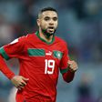 AR-RAYYAN - Youssef En Nesyri of Morocco during the FIFA World Cup, WM, Weltmeisterschaft, Fussball Qatar 2022 Play-off third place match between Croatia and Morocco at Khalifa International stadium on December 17, 2022