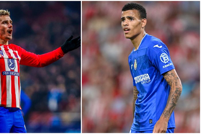 Antoine Griezmann and Mason Greenwood went head-to-head in the LALIGA.