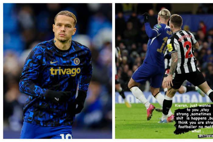 Mudryk encourages Trippier after Carabao Cup error