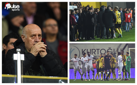 Istanbulspor president called team off pitch in protest after not given a penalty against Trabzonspor