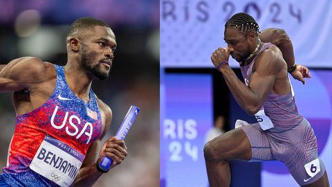 'All went pissed up'-Noah Lyles & Rai Benjamin on the 'akward moment' sharing Paris Olympics boat with LeBron James & Kevin Durant