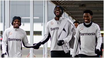 Guess who is back? German champions celebrate return of Nigerian vibe in training