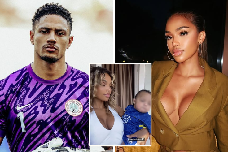 Maduka Okoye: 'Wahala' as Super Eagles most handsome accused of allegedly locking his girlfriend and 2-year-old child out of their home