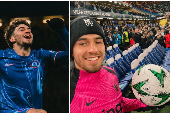 Chelsea's 18-year-old superstar and latest hattrick hero Marc Guiu.