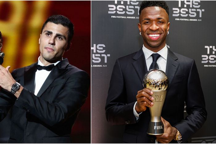 Rodri vs Vinicius Jr ranked by the Guardian.