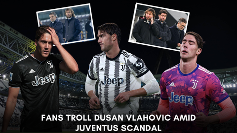 'Hold that L' - Arsenal fans troll Dušan Vlahović amid embarrassing Juventus 15-point deduction