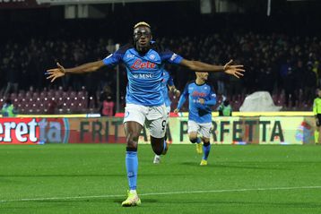 Osimhen continues hot streak for Napoli with a goal against Salernitana