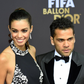 Dani Alves and his wife Joana Sanz at the FIFA Ballon d'Or award ceremony