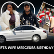 Super Eagles star Chidozie Awaziem surprises wife with exotic car gift on her birthday