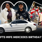 Super Eagles star Chidozie Awaziem surprises wife with exotic car gift on her birthday