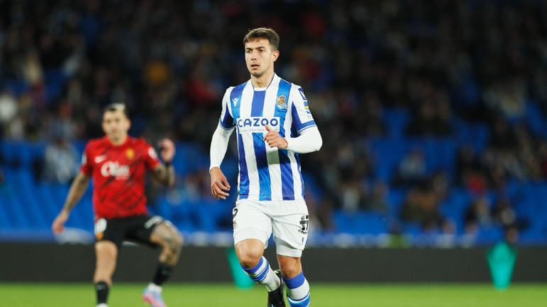 Real Sociedad's Martin Zubimendi