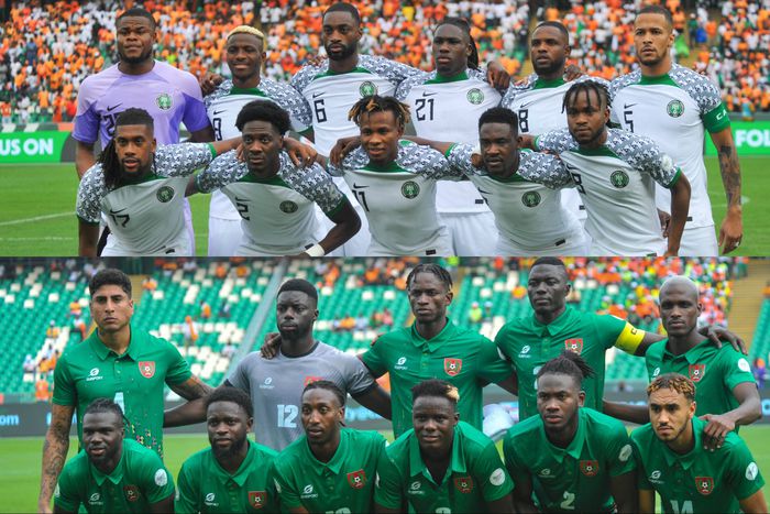 Watch the Super Eagles of Nigeria seal the top of the group against the Djurtus of Guinea-Bissau in their final AFCON 2023 group game. - Imago