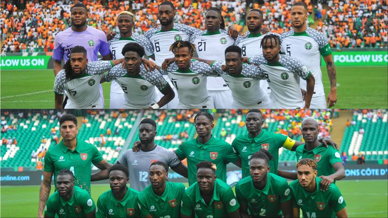 Watch the Super Eagles of Nigeria seal the top of the group against the Djurtus of Guinea-Bissau in their final AFCON 2023 group game. - Imago