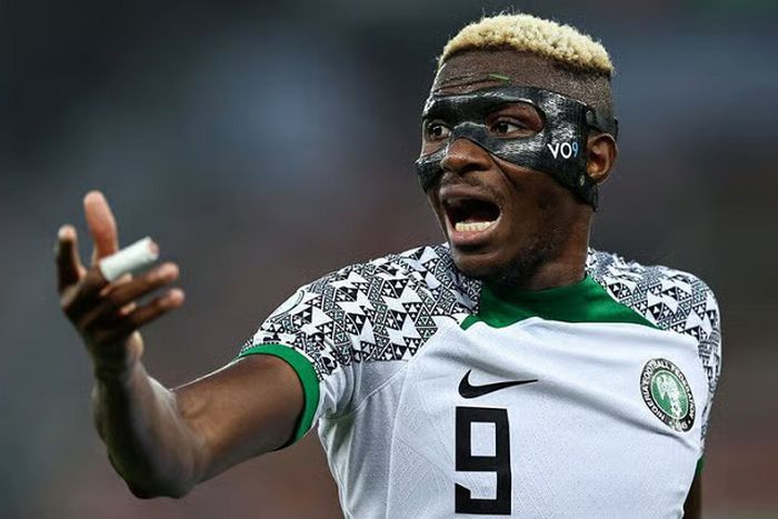 Super Eagles striker Victor Osimhen || Getty