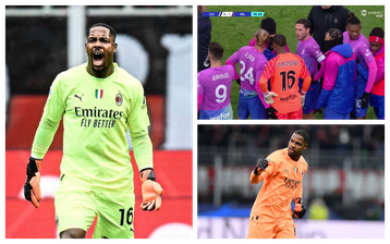 AC Milan clash with Udinese suspended for ten minutes following racist chant on goalkeeper Maignan