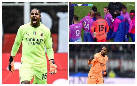 AC Milan clash with Udinese suspended for ten minutes following racist chant on goalkeeper Maignan