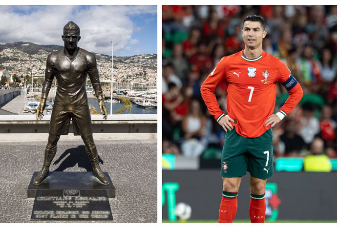 Police in search of culprit who set Cristiano Ronaldo’s statue ablaze
