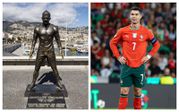 Police in search of culprit who set Cristiano Ronaldo’s statue ablaze and made a video