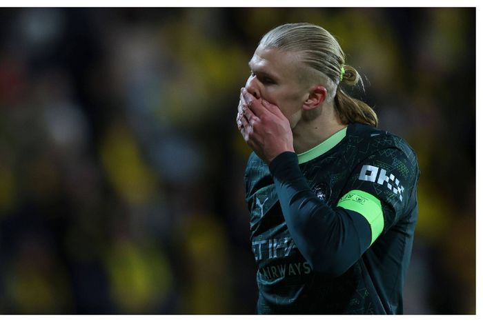 Haaland apologises to fans after embarrassing UCL loss