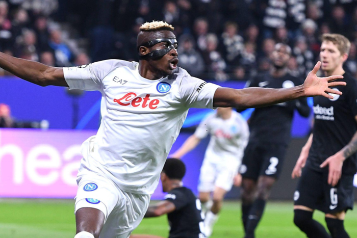 Osimhen scored again as Napoli took their conquest to the Champions League