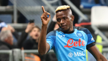 Osimhen set to earn ₦120 million if he scores 30 goals this season
