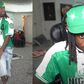 YouTuber Kai Cenat goes viral in a Super Eagles of Nigeria jersey.