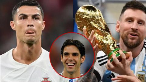 I will answer his call first, he is the GOAT — Brazil legend Kaka settles Messi vs Ronaldo debate