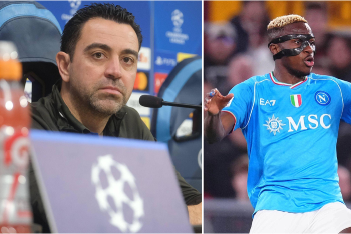 Xavi Hernandez warns about Victor Osimhen || Image credit: Imago
