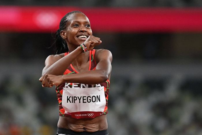 Faith Kipyegon at Sirikwa Classic