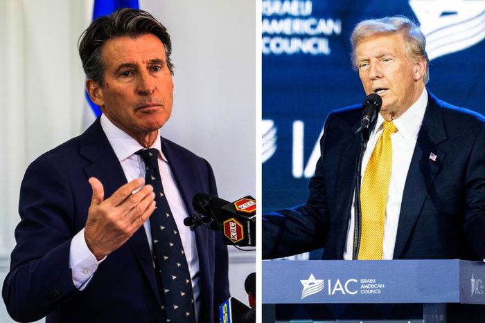 Sebastian Coe echoes Donald Trump’s concerns over transgender athletes in women’s sports