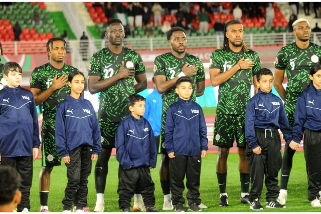 The Super Eagles of Nigeria finished third at AFCON|| imago