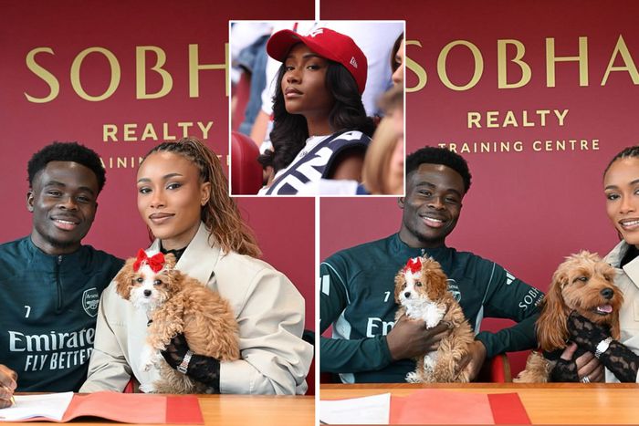 Mixed reactions trail Tolami Benson’s viral photo celebrating Bukayo Saka’s Arsenal contract