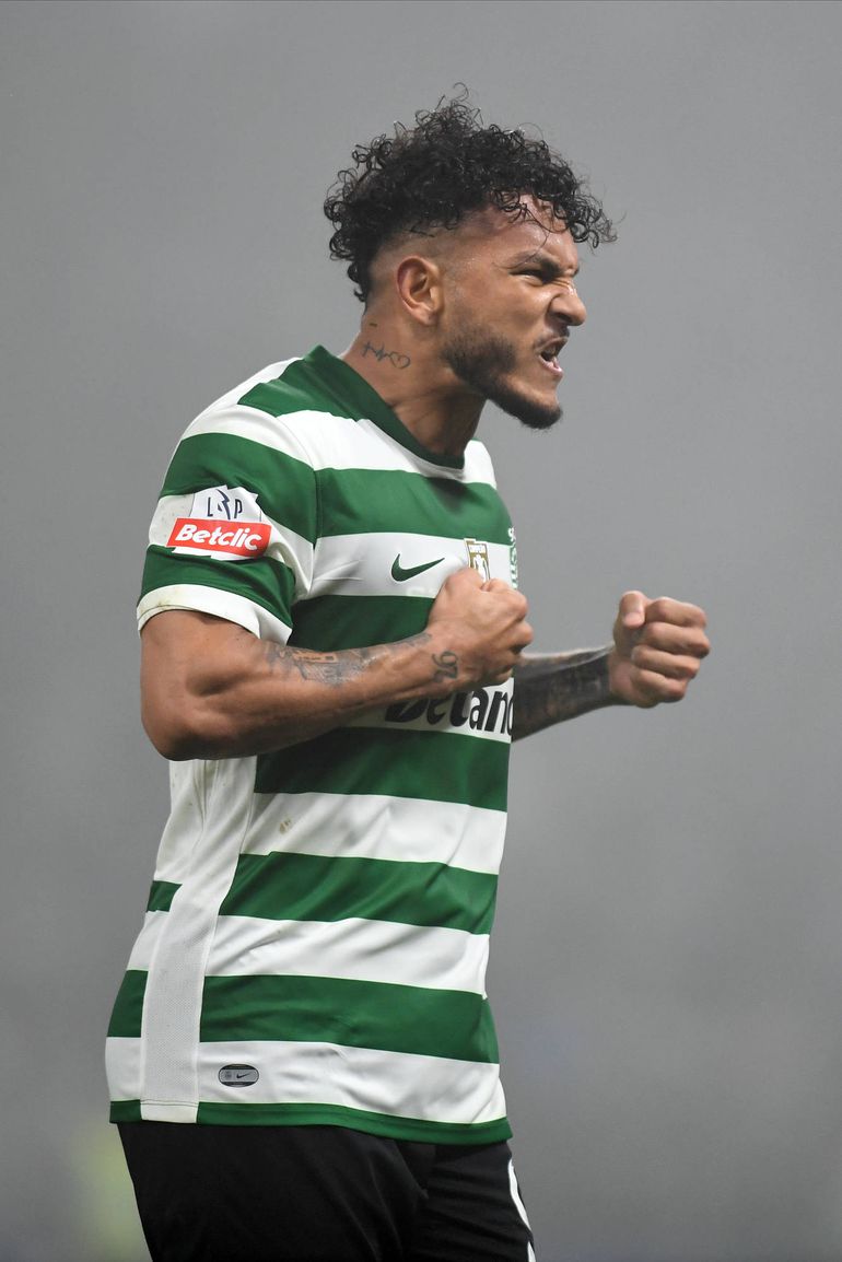 Sporting Lisbon's Luis Suarez.