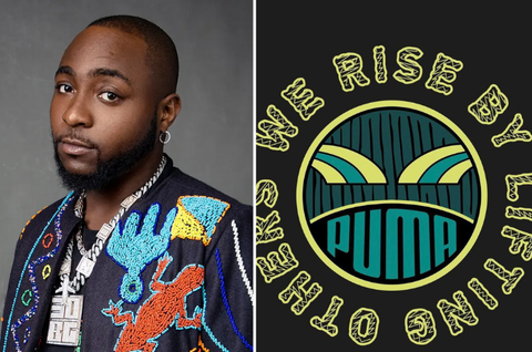 Davido x PUMA 'We Rise By Lifying Others' Collection Release update