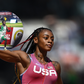 The GOAT effect: Nigerian athlete imitates Sha'Carri Richardson's signature style after winning an African Games relay race